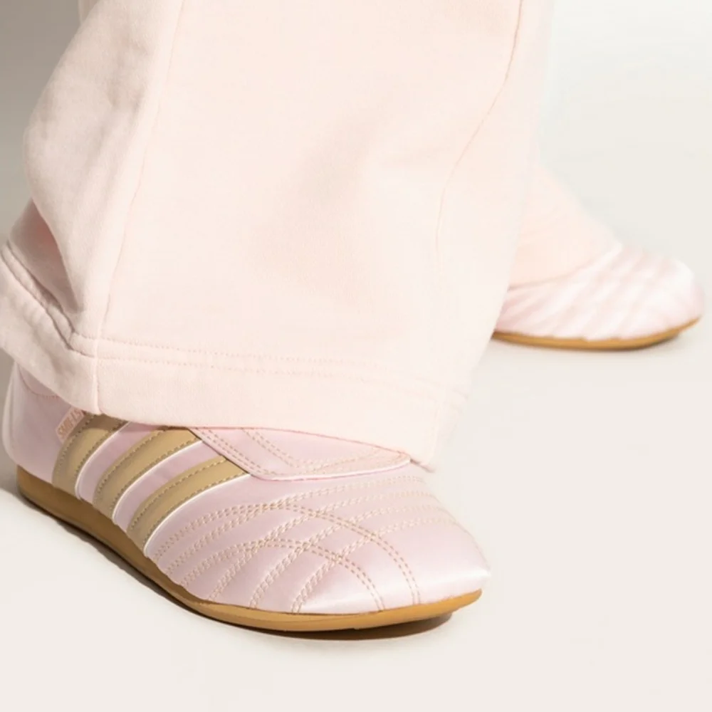 NWT Adidas Taekwondo Sneaker Clear Pink & Magic Beige women's 7.5 - Picture 3 of 16